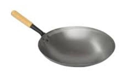 Häussler wok met houten steel